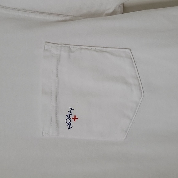 Noah Core Logo-Print 100% Cotton Jersey T-Shirt, Size S, Excellent Condition - Picture 2 of 10